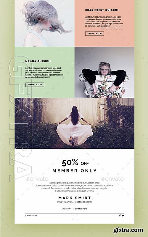 GraphicRiver - Email Newsletter Klambi 9000294