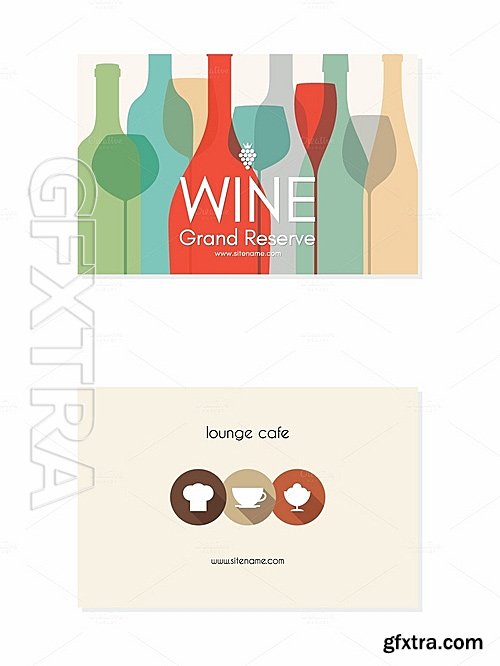 CM - 16 Restaurant Business Cards 695581