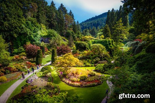 Beautiful garden - 5 UHQ JPEG