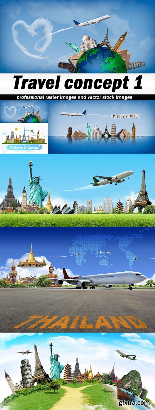 Travel concept 1 - 6 UHQ JPEG