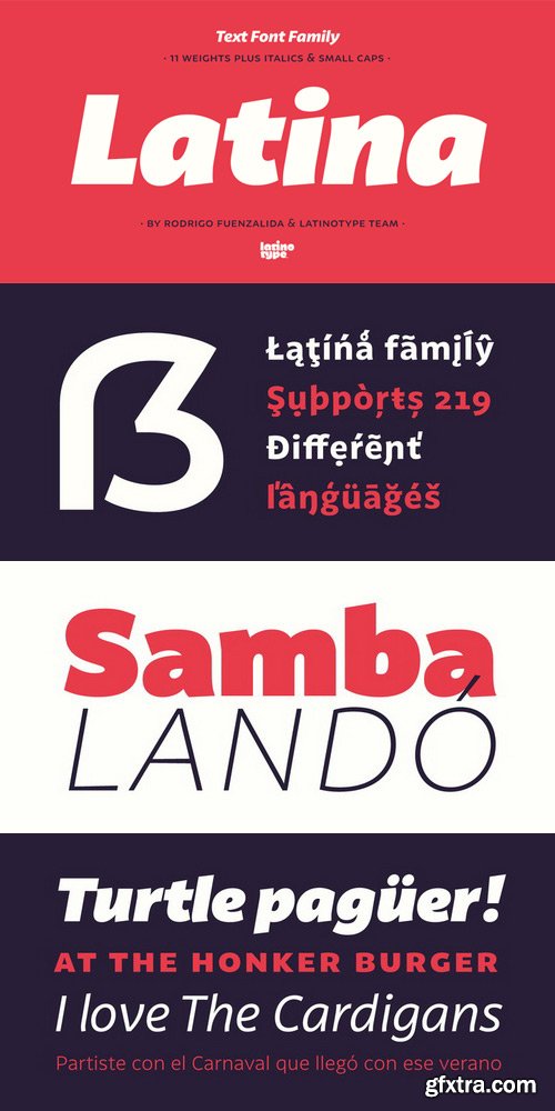 Latina Font Family $399