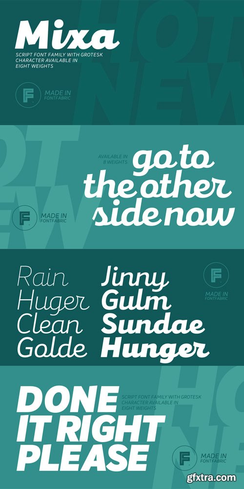 Mixa Font Family $243