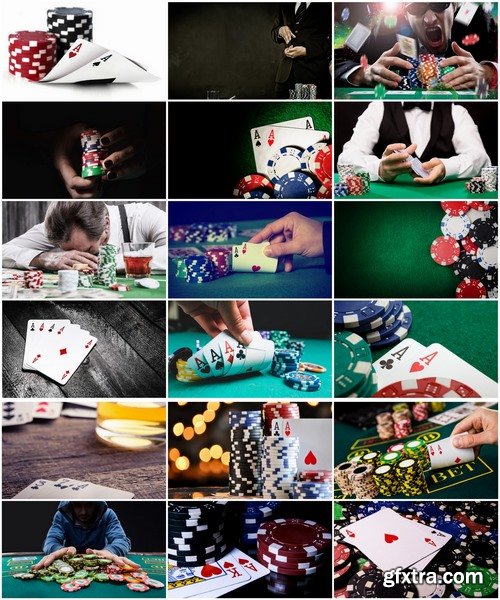 Collection of playing cards poker royal flush payoff rate table games 25 HQ Jpeg