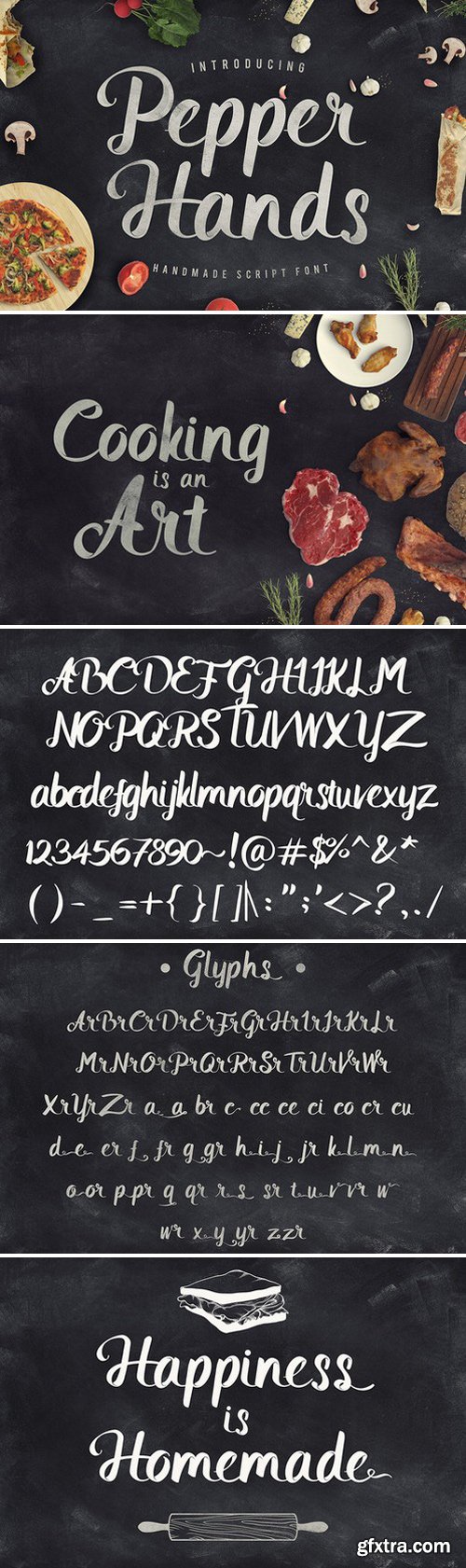 CM - Pepper Hands Script Font 793419