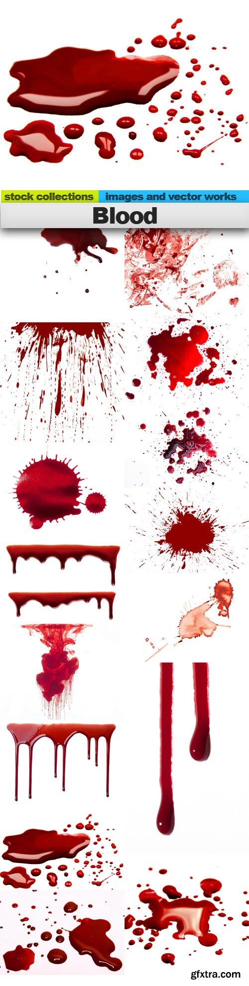 Blood, 15 x UHQ JPEG