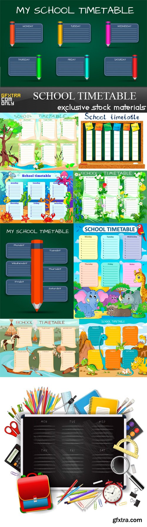 School timetable - 10 UHQ JPEG