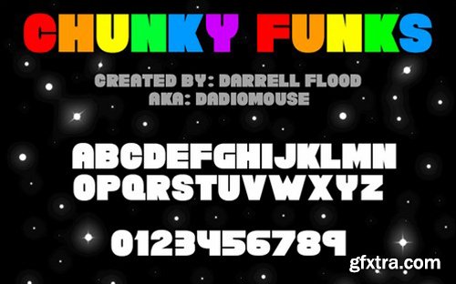 Chunky Funks Font