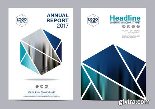 Brochure, Layout, Magazine & Flyer - 20xEPS