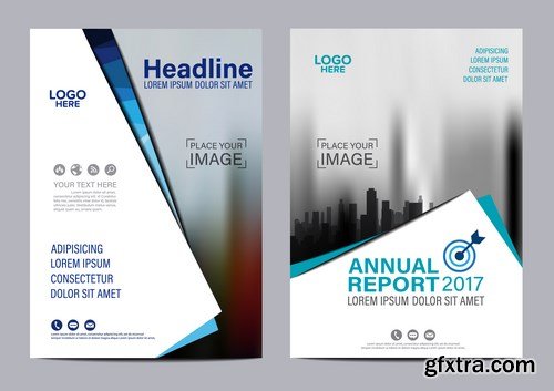 Brochure, Layout, Magazine & Flyer - 20xEPS