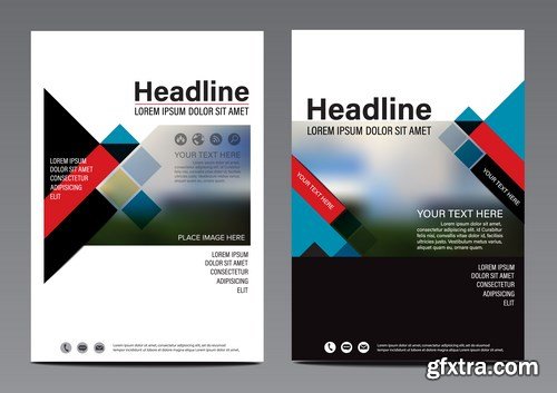 Brochure, Layout, Magazine & Flyer - 20xEPS