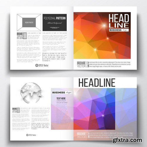 Business Templates for Brochure & Flyer 2 - 25xEPS