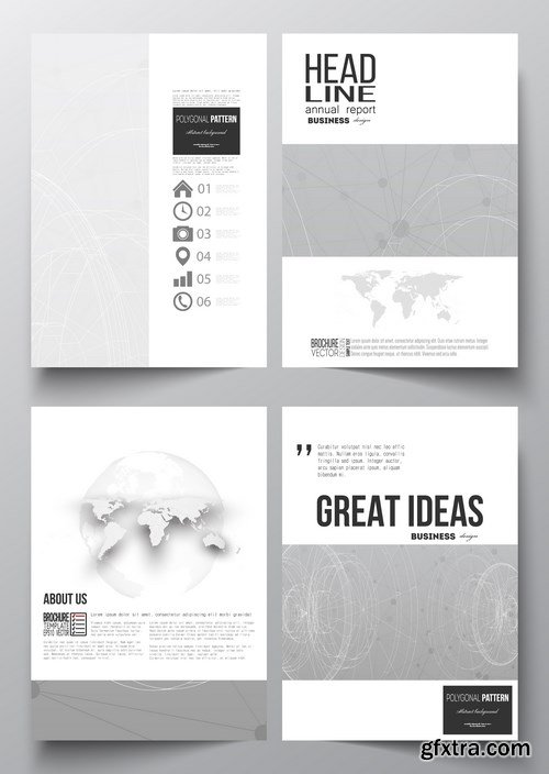 Business Templates for Brochure & Flyer 2 - 25xEPS