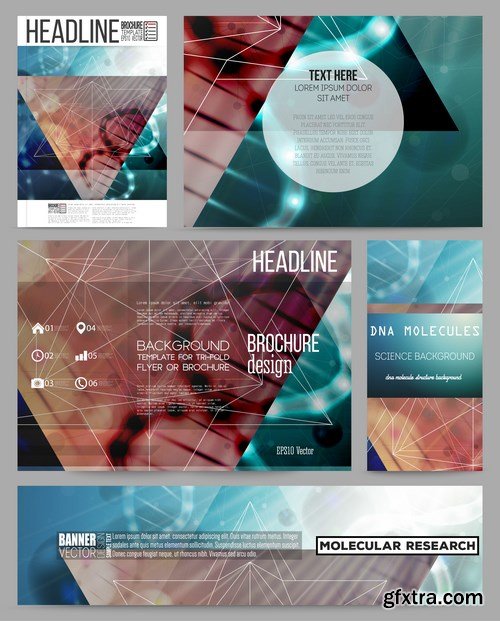 Business Templates for Brochure & Flyer 2 - 25xEPS