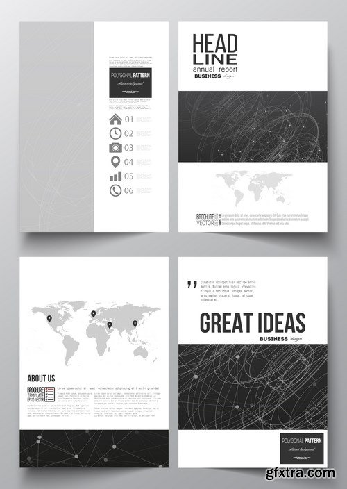 Business Templates for Brochure & Flyer 2 - 25xEPS