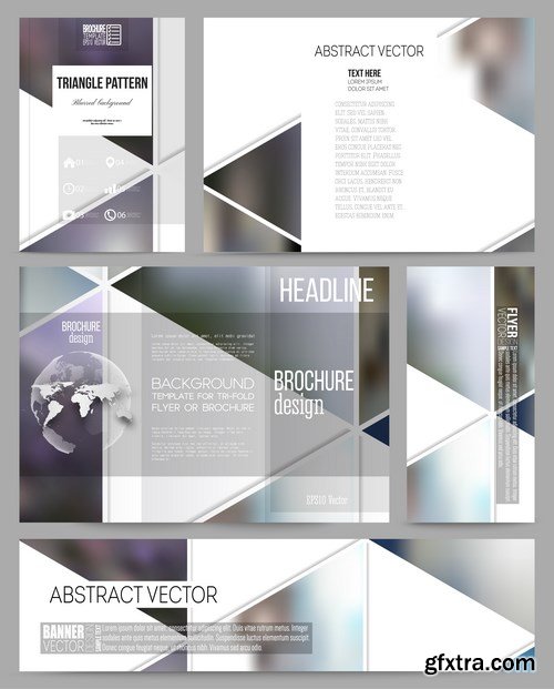 Business Templates for Brochure & Flyer 2 - 25xEPS