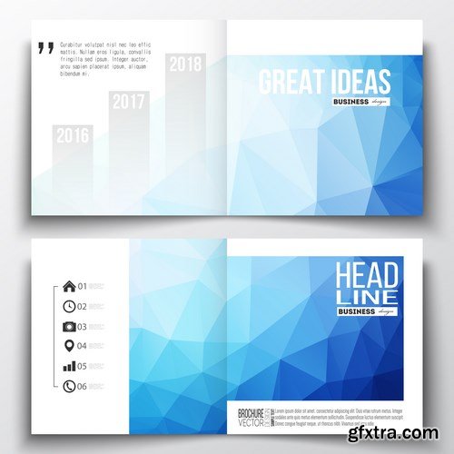 Business Templates for Brochure & Flyer 2 - 25xEPS