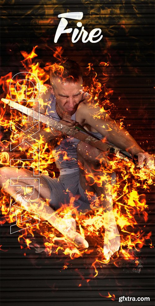 GraphicRiver - Fire Photoshop Action 15759358