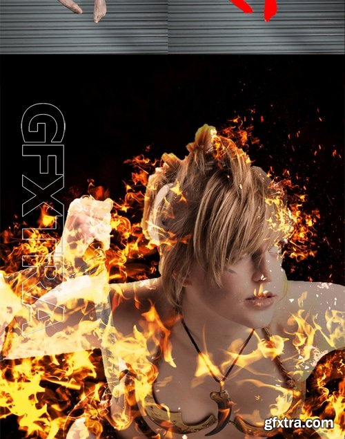 GraphicRiver - Fire Photoshop Action 15759358