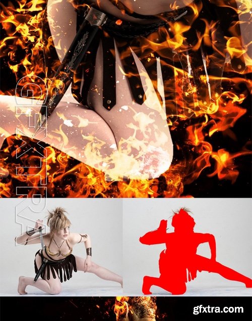 GraphicRiver - Fire Photoshop Action 15759358