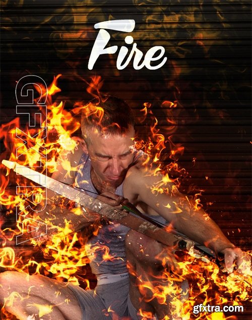 GraphicRiver - Fire Photoshop Action 15759358