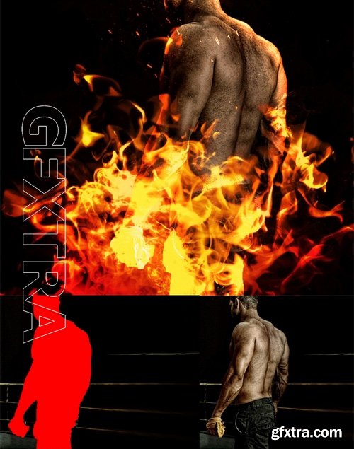 GraphicRiver - Fire Photoshop Action 15759358