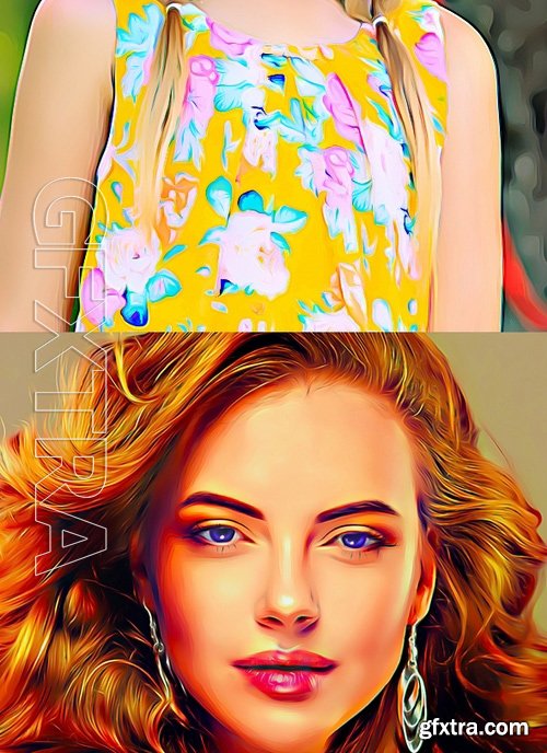 GraphicRiver - Realistic Oil Painting Effect 17035728