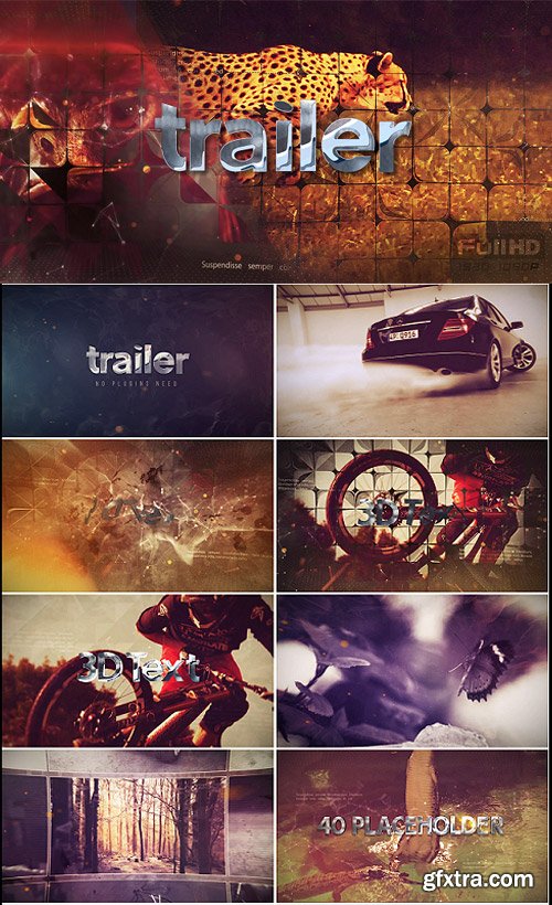 Videohive - 3D Action Trailer - 16867757