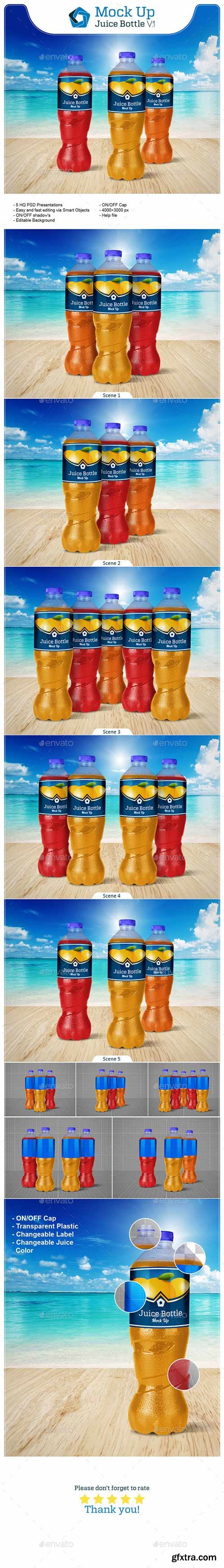 GraphicRiver - Juice Bottle V.1 10998360