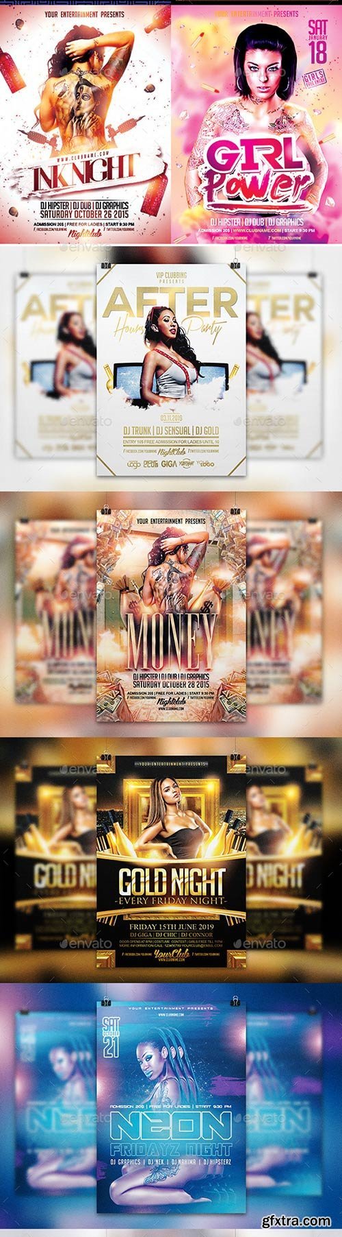 GraphicRiver - Giga Bundle | 10 Flyer Templates 10929103 $60