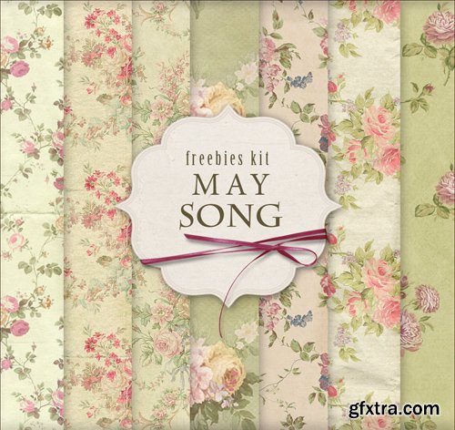 Flower Background Textures - May Song