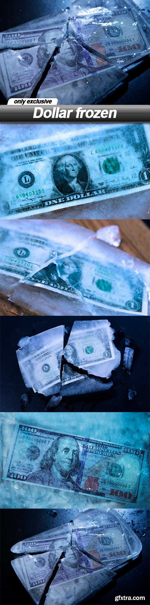 Dollar frozen - 6 UHQ JPEG