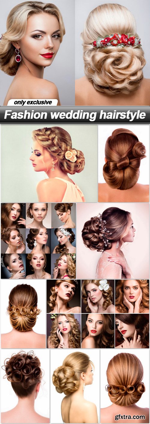 Fashion wedding hairstyle - 10 UHQ JPEG