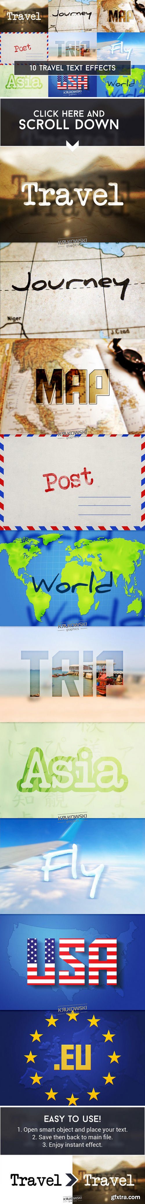 CM - Travel Text Effects Mockup 799473