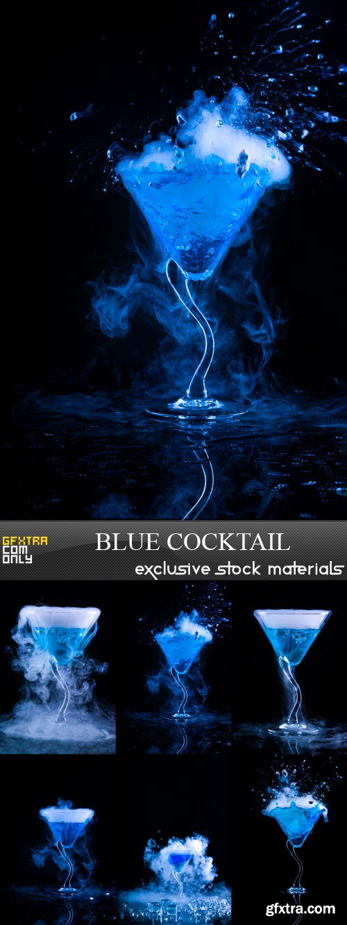 Blue Cocktail - 6 UHQ JPEG