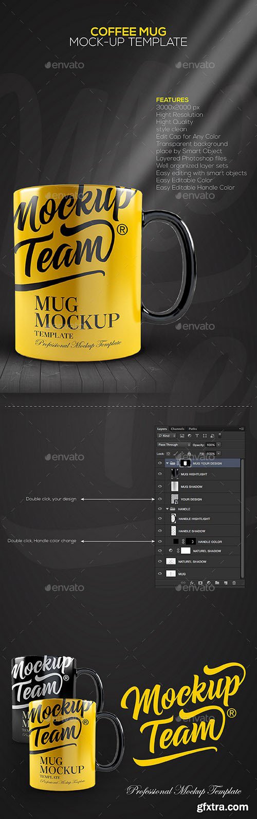 Coffee Mug Mock-up Template 17108252