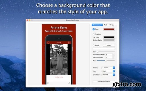 Screenshot Creator 1.0 (Mac OS X)