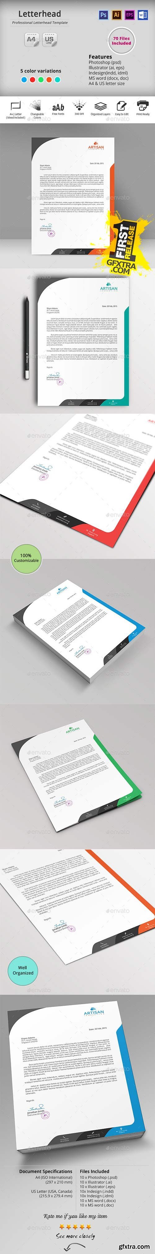 GraphicRiver - Letterhead 10434694