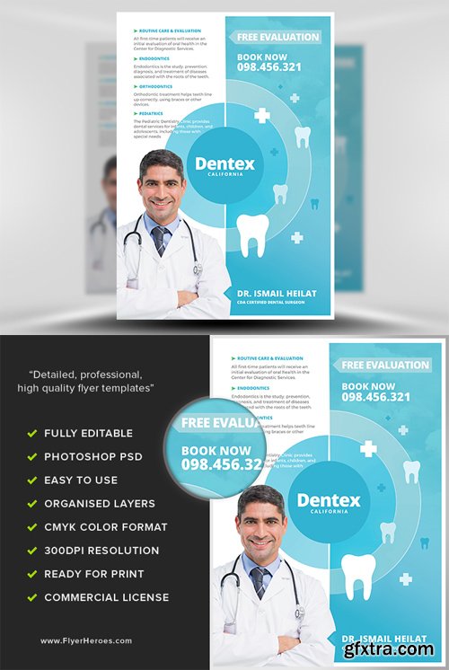 Dentex Flyer Template