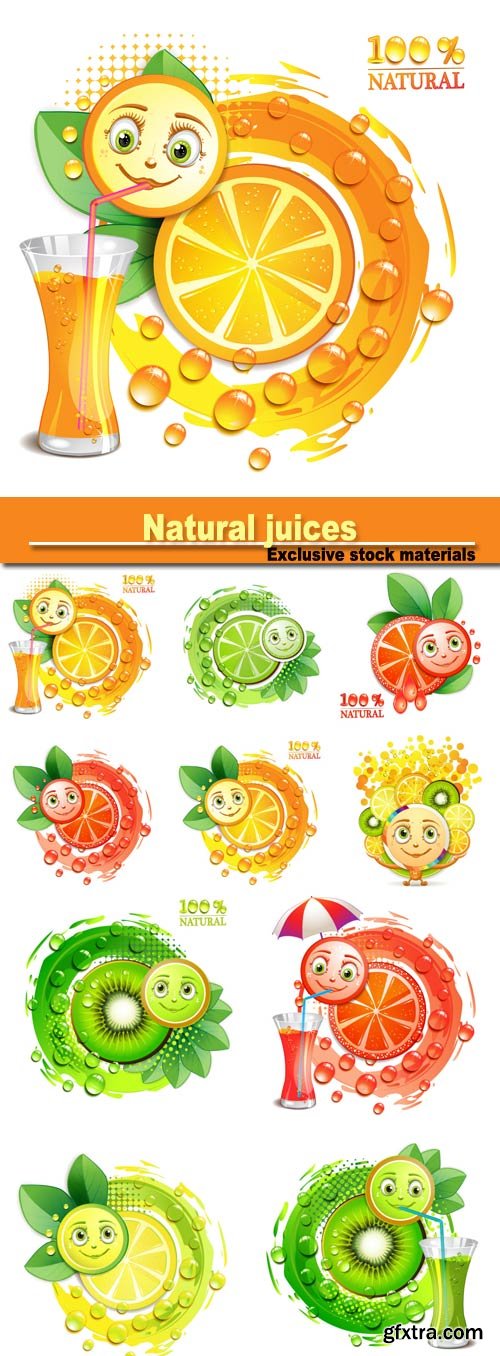 Natural juices from citrus