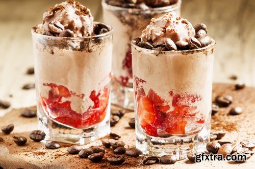 Dessert of ice cream - 6 UHQ JPEG