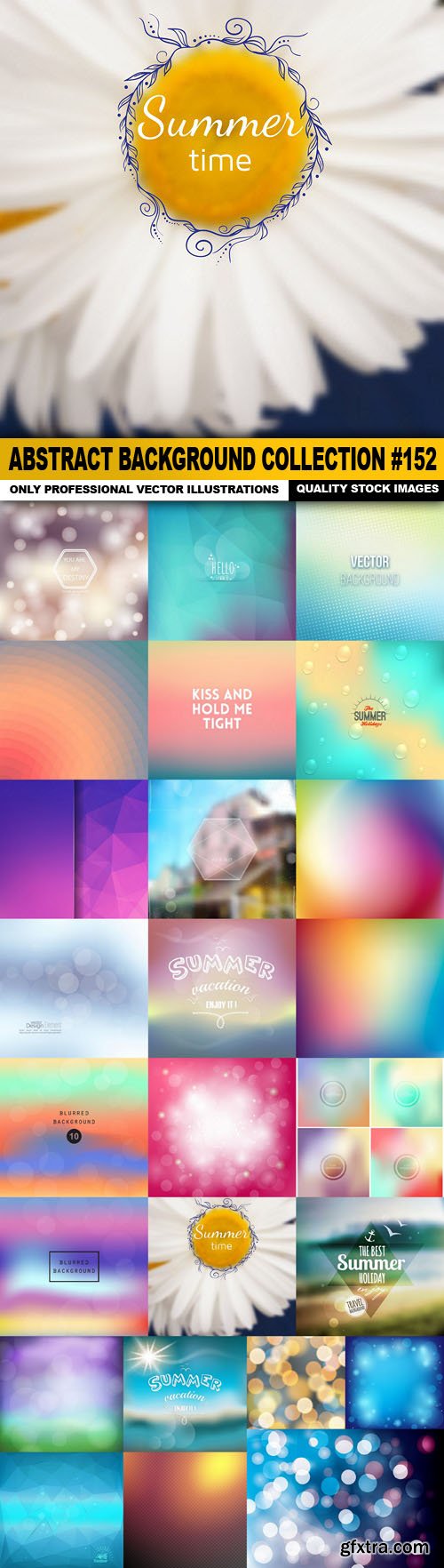 Abstract Background Collection #152 - 25 Vector