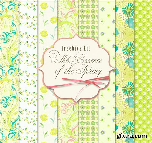 Flower Background Textures - The Essence of the Spring