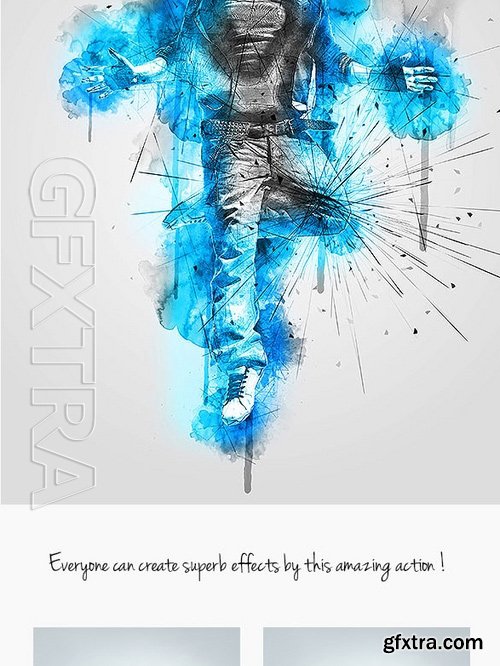 GraphicRiver - Pure Art Photoshop Action 17170951