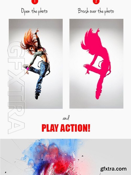 GraphicRiver - Pure Art Photoshop Action 17170951