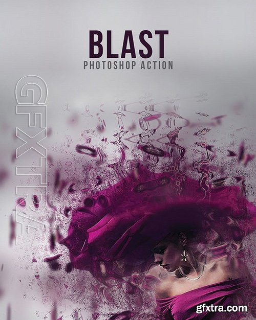 GraphicRiver - Blast Photoshop Action 17113536