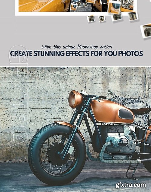 GraphicRiver - Polaroid Dispersion Photoshop Action 17109306