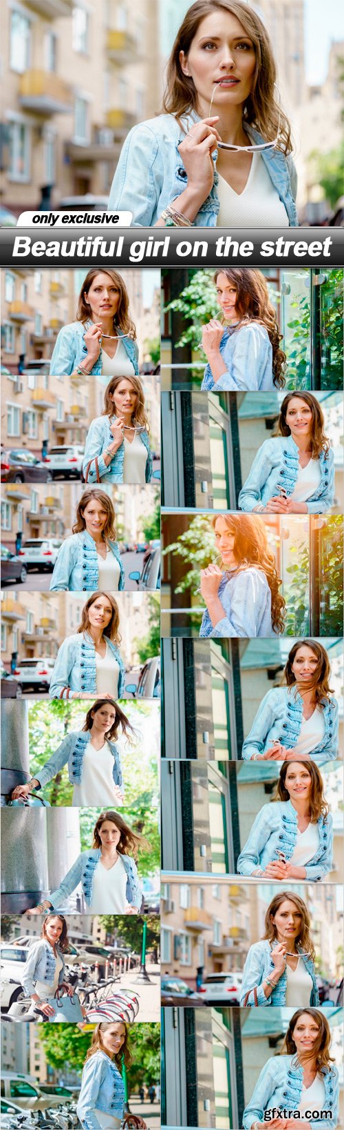 Beautiful girl on the street - 15 UHQ JPEG