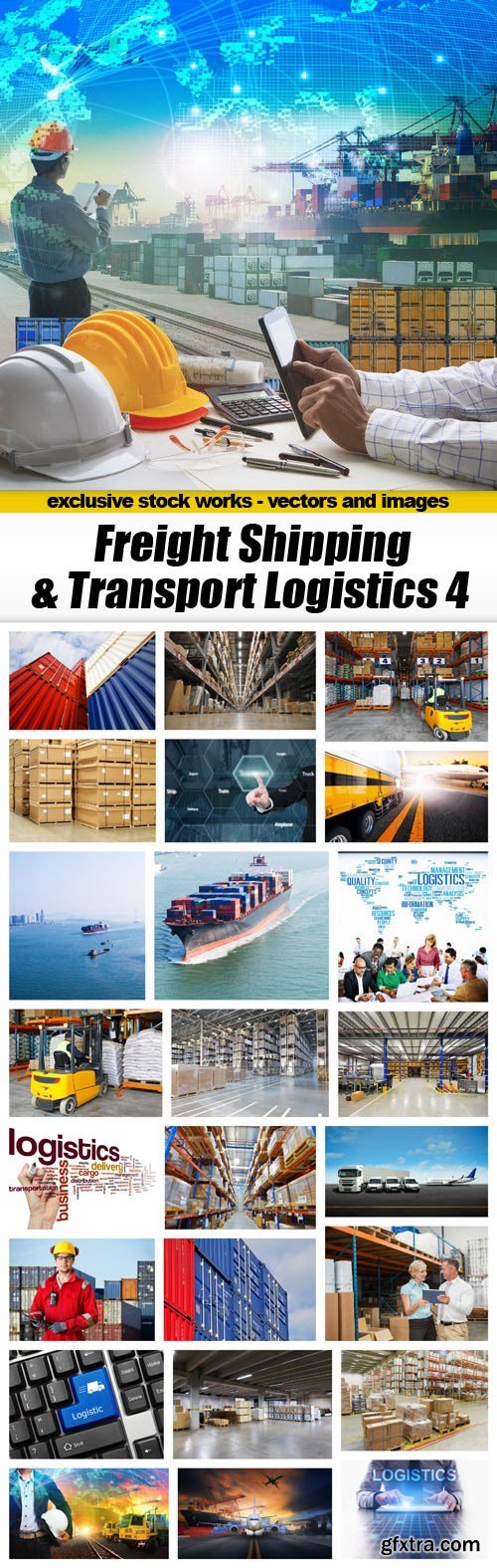 Freight Shipping & Transport Logistics 4 - 25xUHQ JPEG