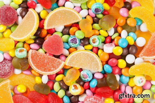 Sweets, Candies & Cakes - 27xUHQ JPEG