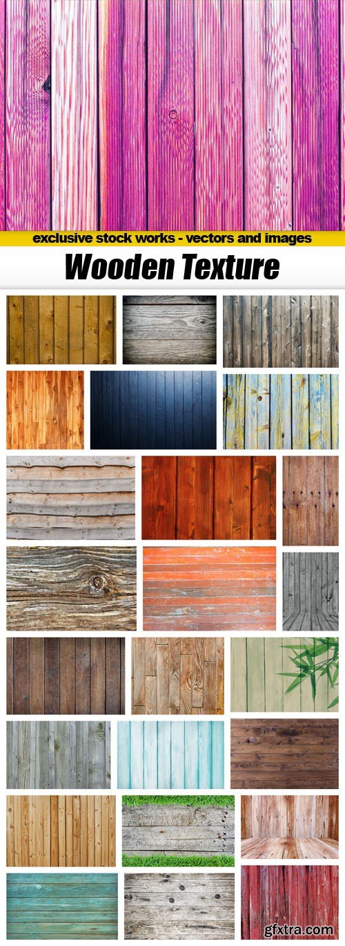 Wooden Texture - 25xUHQ JPEG